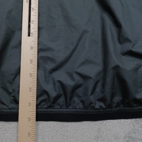 Adidas Jacket Mens XXL Black Golf Full Zip Pockets Casual Lightweight - Picture 7 of 8